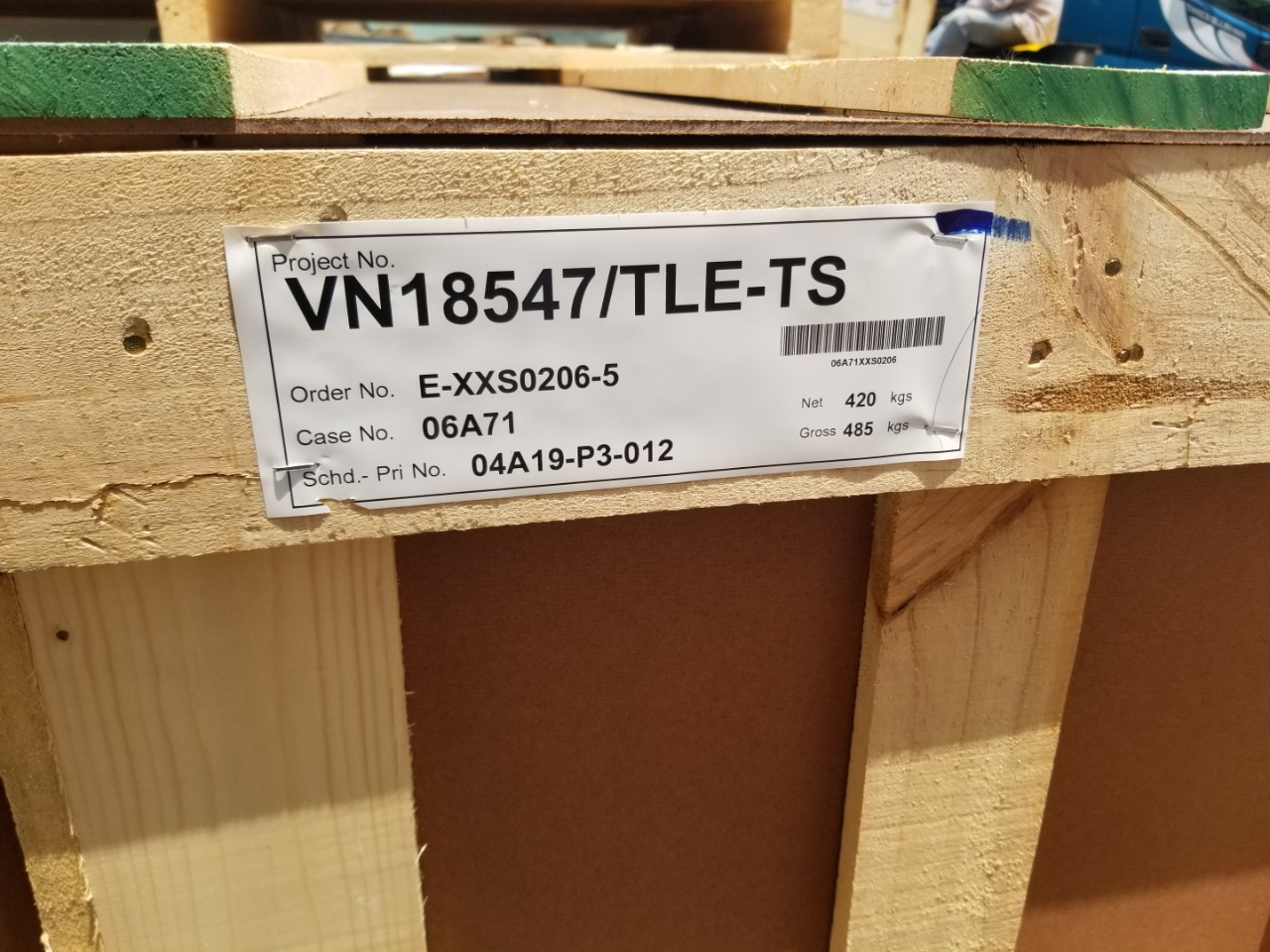 VMRC tiến hành nhập lô thiết bị Thang máy về Công trình Công an tỉnh Bình Dương